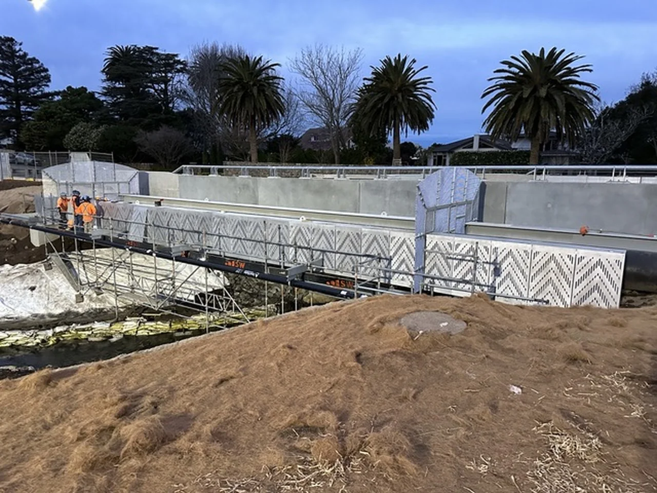 Bridge Panels, installation, 2024