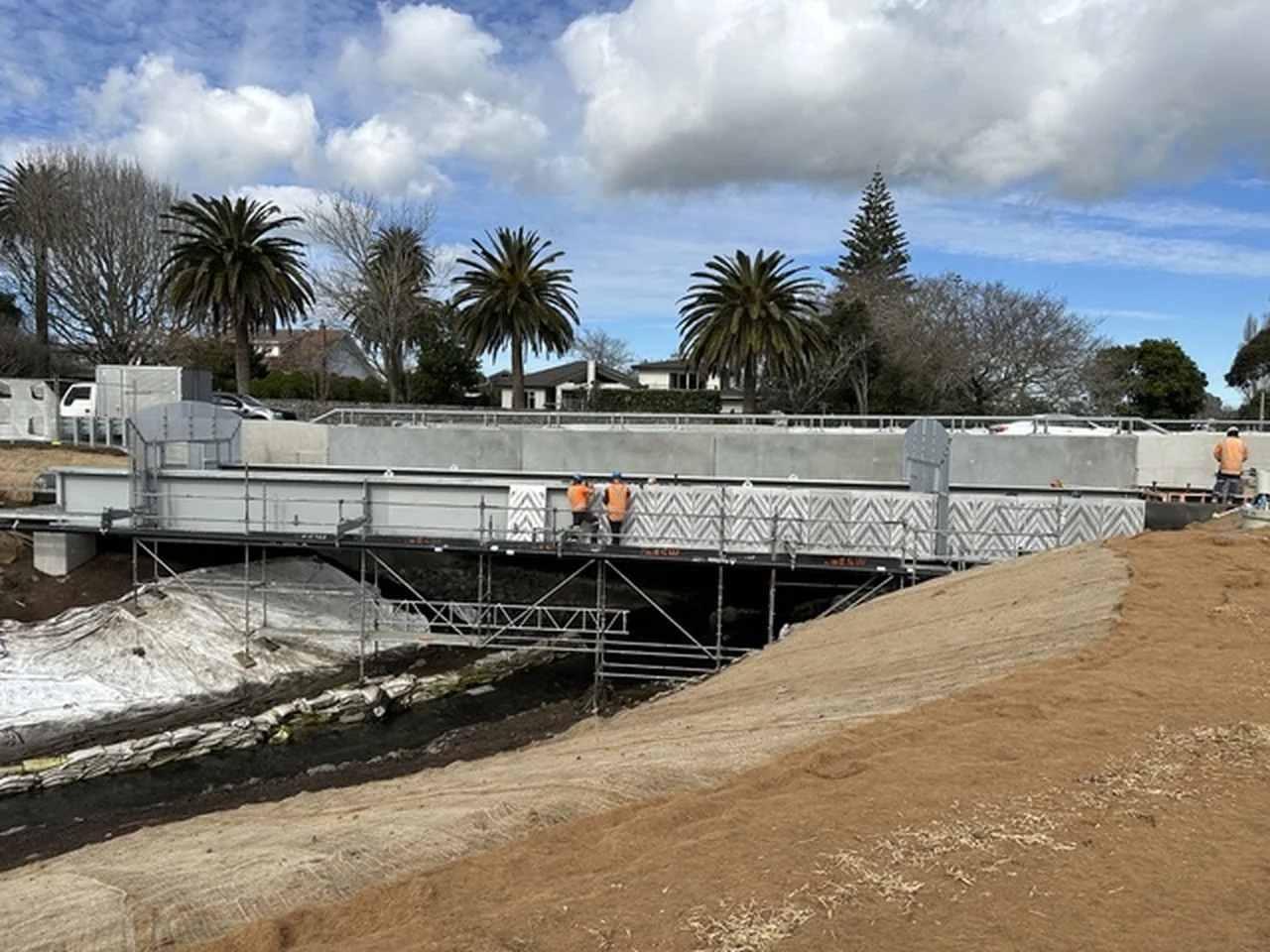 Bridge Panels, in place, 2024