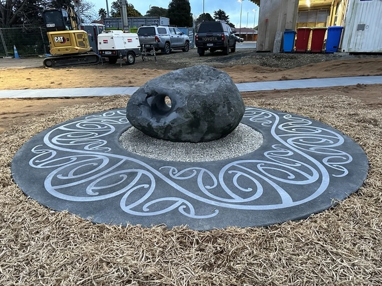 Standing Stones, in place, 2024